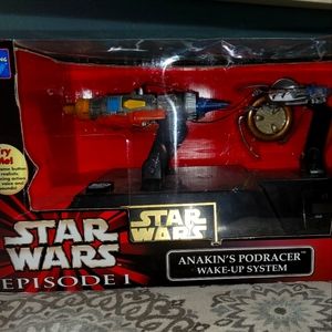 Brand New 1999 Star Wars "Anakin Podracer Wake-up System"